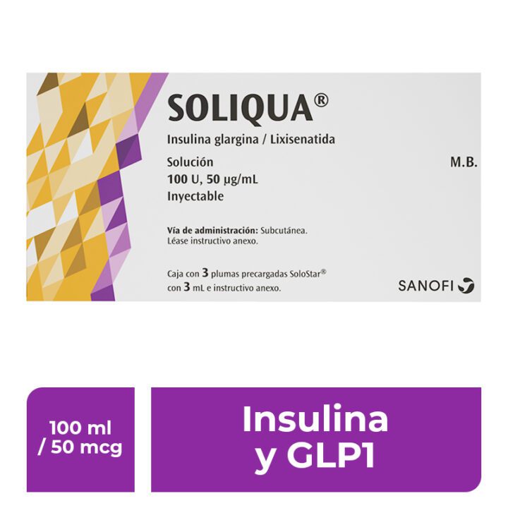 Soliqua U Ml Mcg Ml C Pluma Precargada Solucion Inyectable