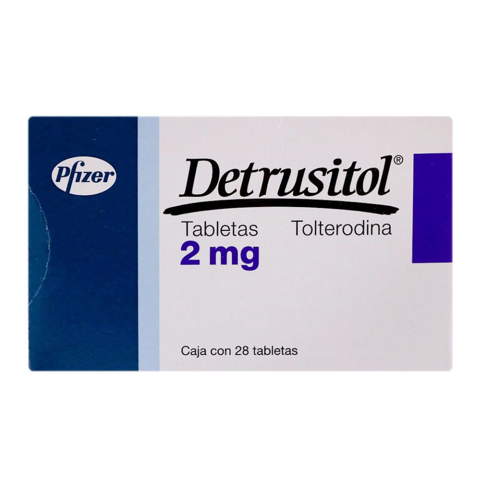 DETRUSITOL 2 MG C 28 TABLETAS Farmapronto