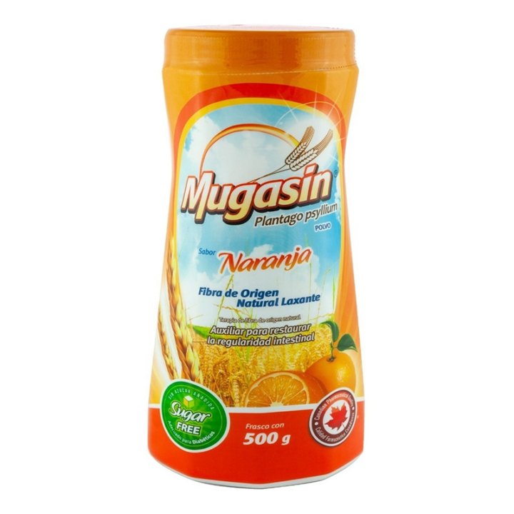 Plantago Psyllium Sabor Naranja Gr Mugasin Farmapronto