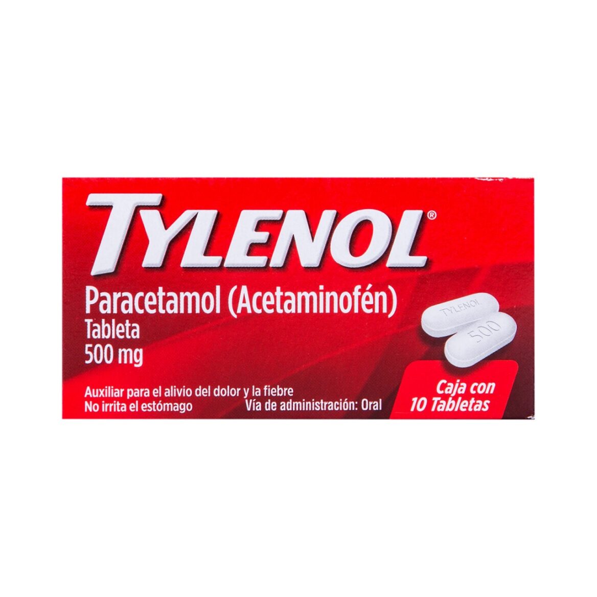 TYLENOL 500 MG C/10 SB TABLETAS C/2 Farmapronto