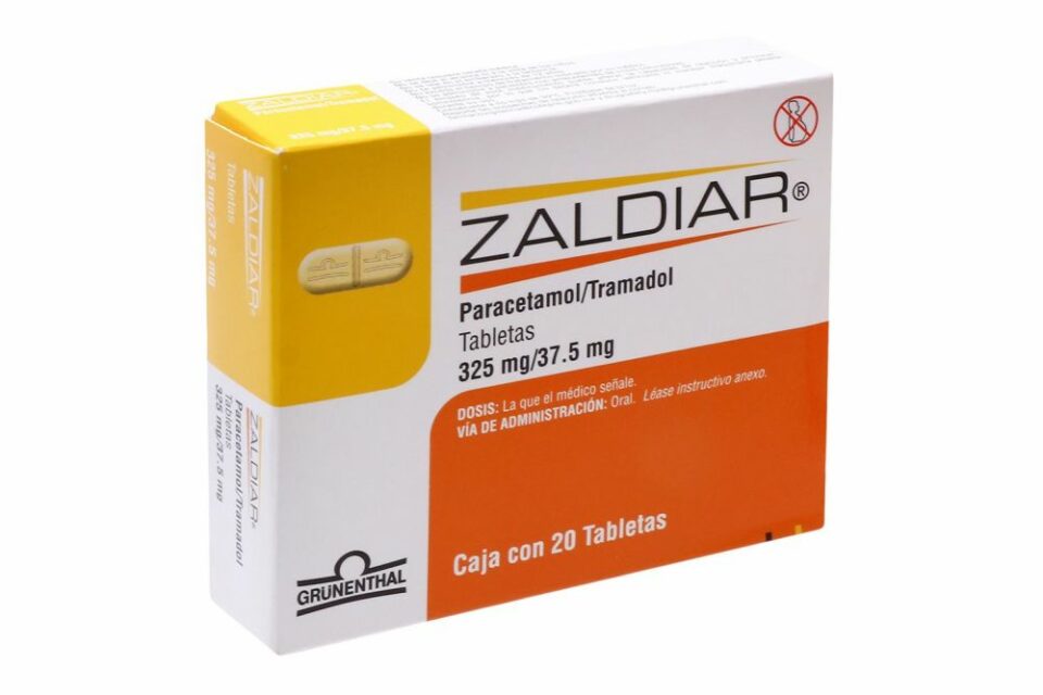 ZALDIAR 37.5MG/325MG TABLETAS C/20 Farmapronto