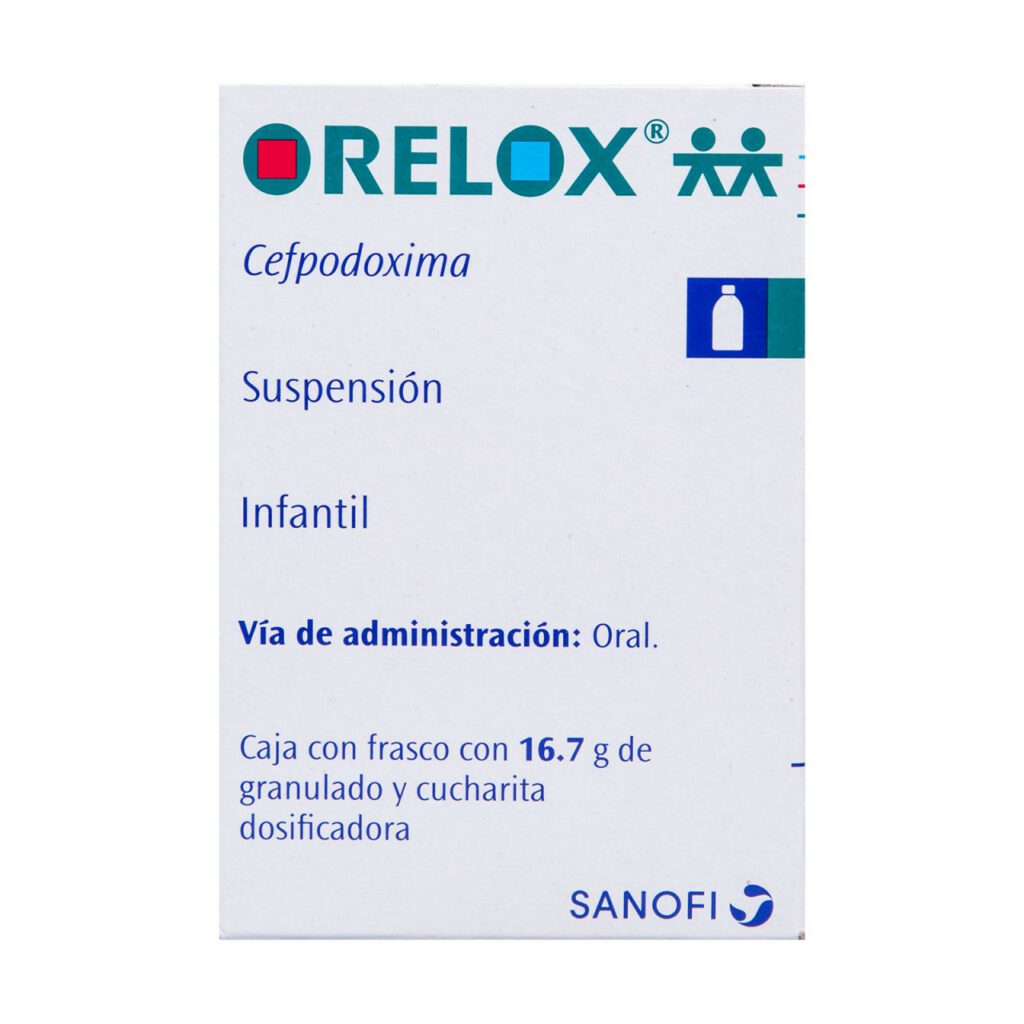 ORELOX INF 40MG/5ML SUSP 100 ML Farmapronto