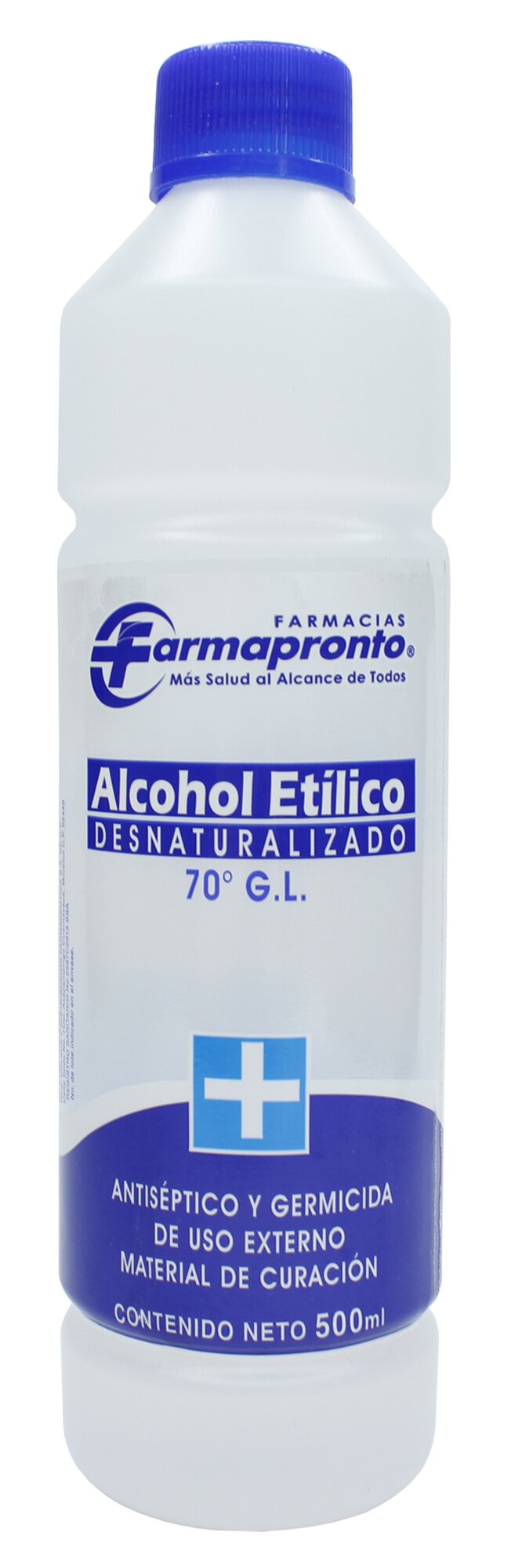 Mf Alcohol Etílico 96 ° Uso Alimenticio Medicinal 500 Ml