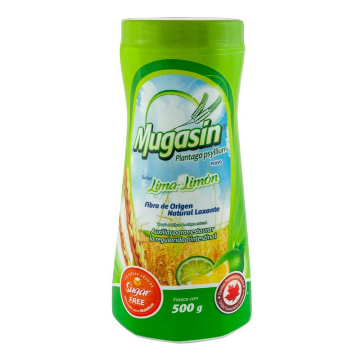 Plantago Psyllium Sabor Lima Limon Gr Mugasin Farmapronto