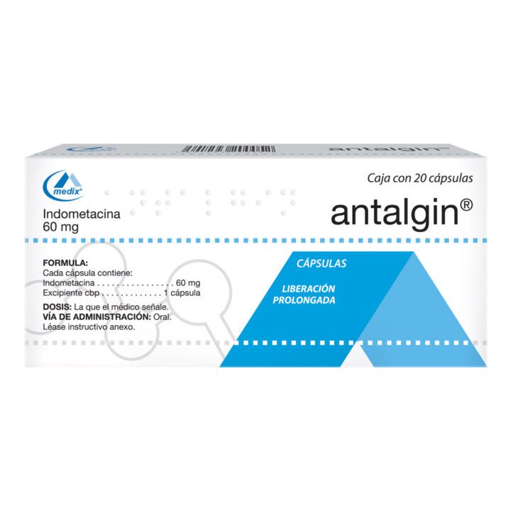 ANTALGIN 60MG CAPS C/20 – Farmapronto