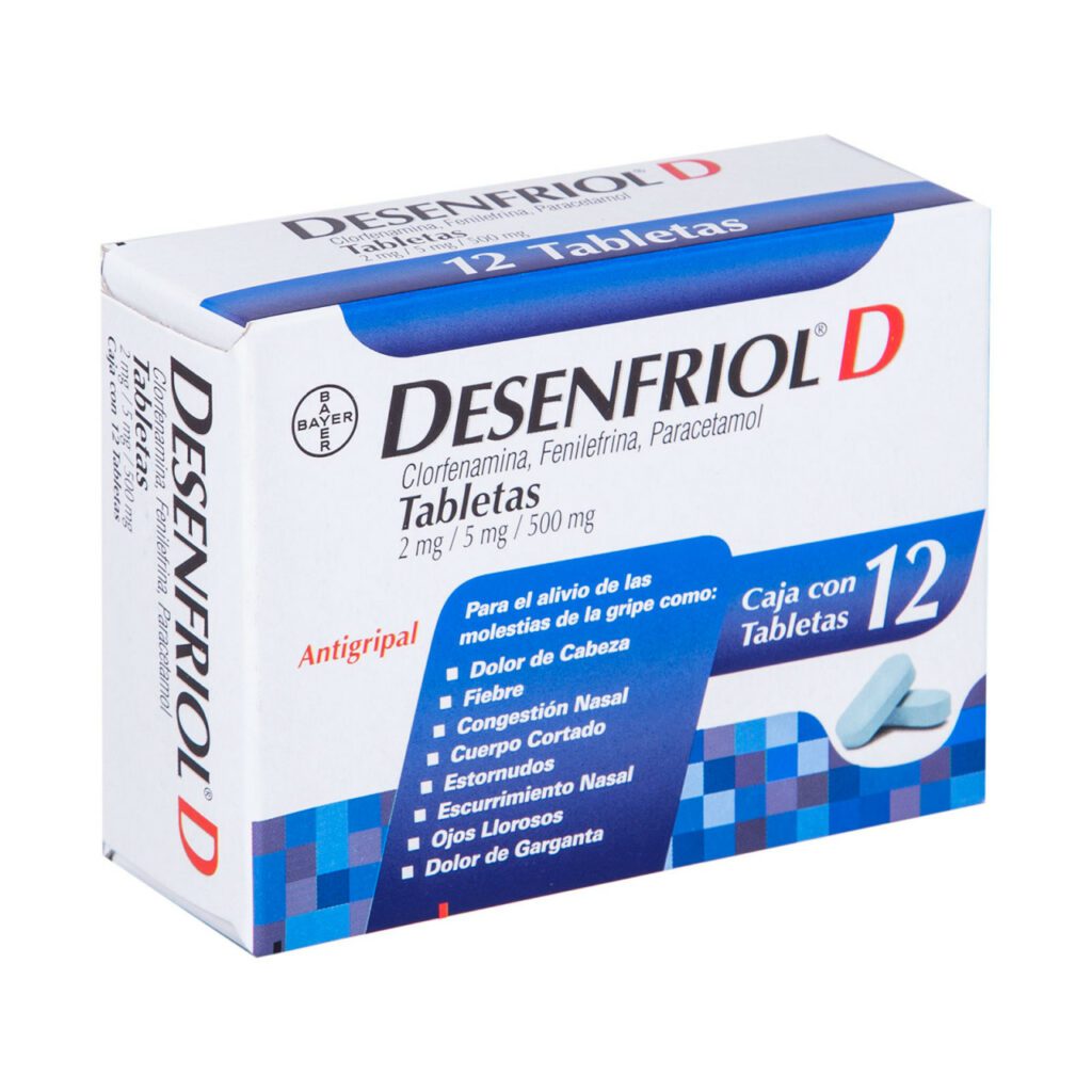 DESENFRIOL D TABLETAS C 12 Farmapronto desenfriol-d-tabletas-c-12-farmapronto