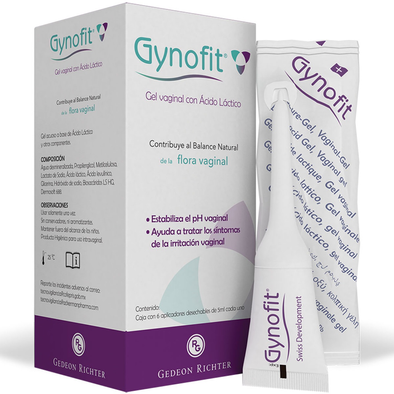 Gynofit Gel Vaginal 6aplic 5ml Cu Farmapronto 8760