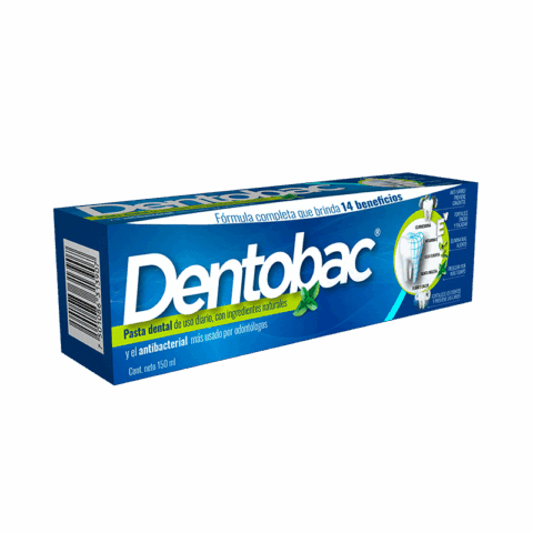 DENTOBAC 150 ML CREMA DENTAL – Farmapronto